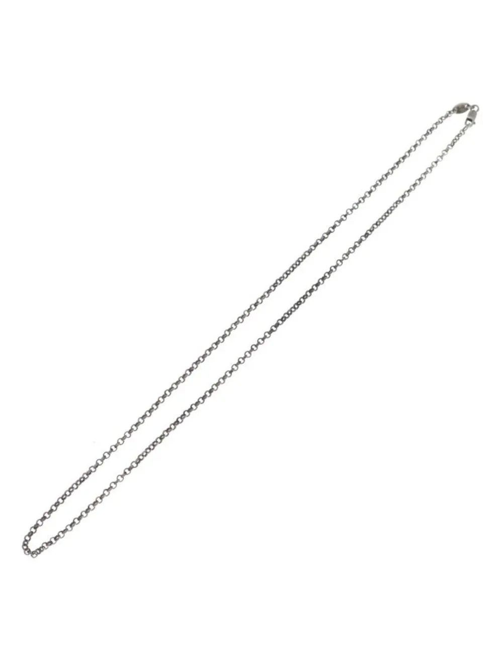 Chrome Hearts Neckchain Roll Chain Necklace Silver